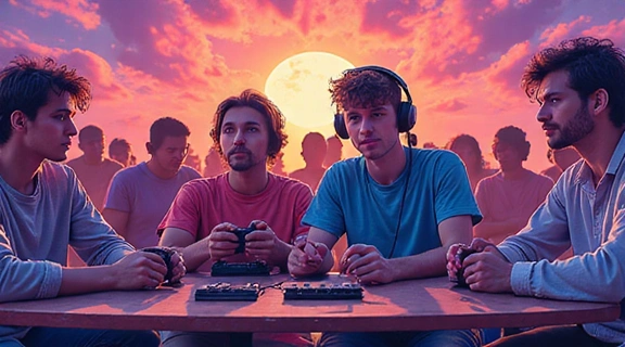 Thumbnail of a gaming community event poster